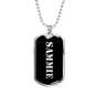 Sammie v3 - Luxury Dog Tag Necklace