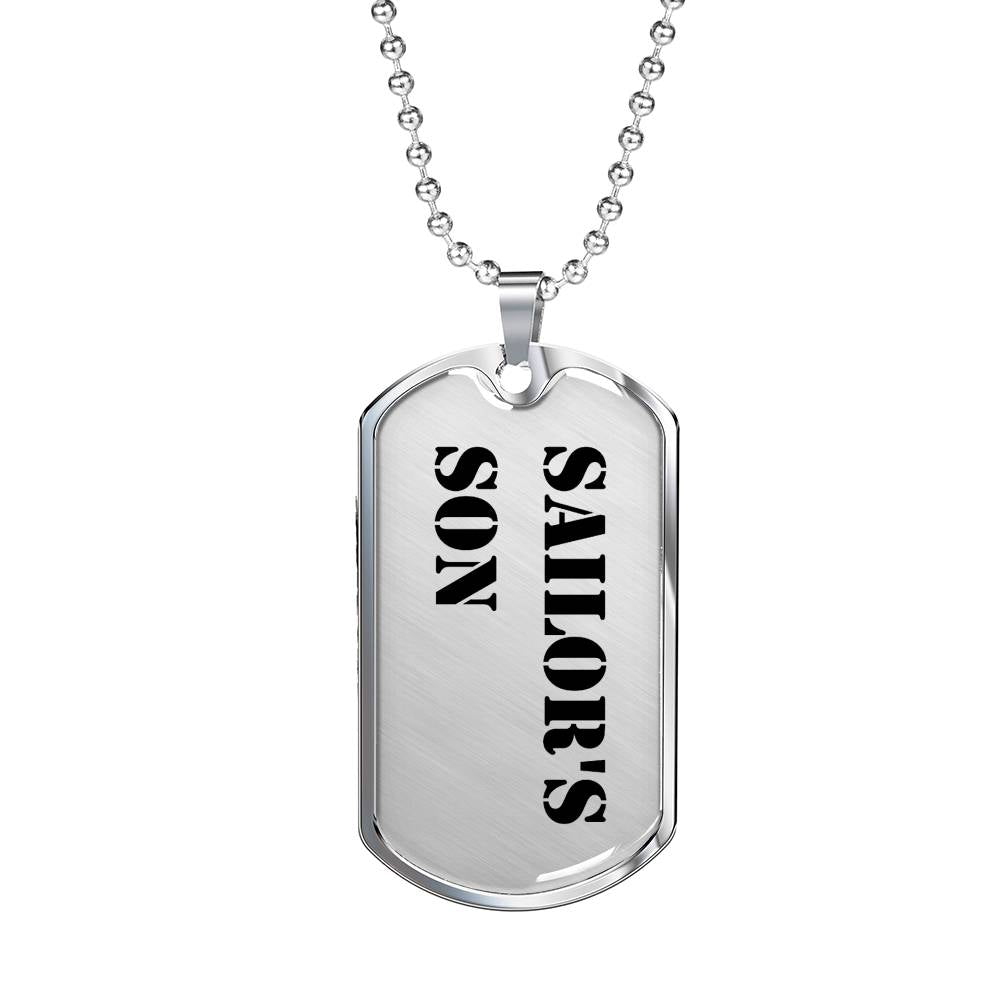 Sailor's Son - Luxury Dog Tag Necklace