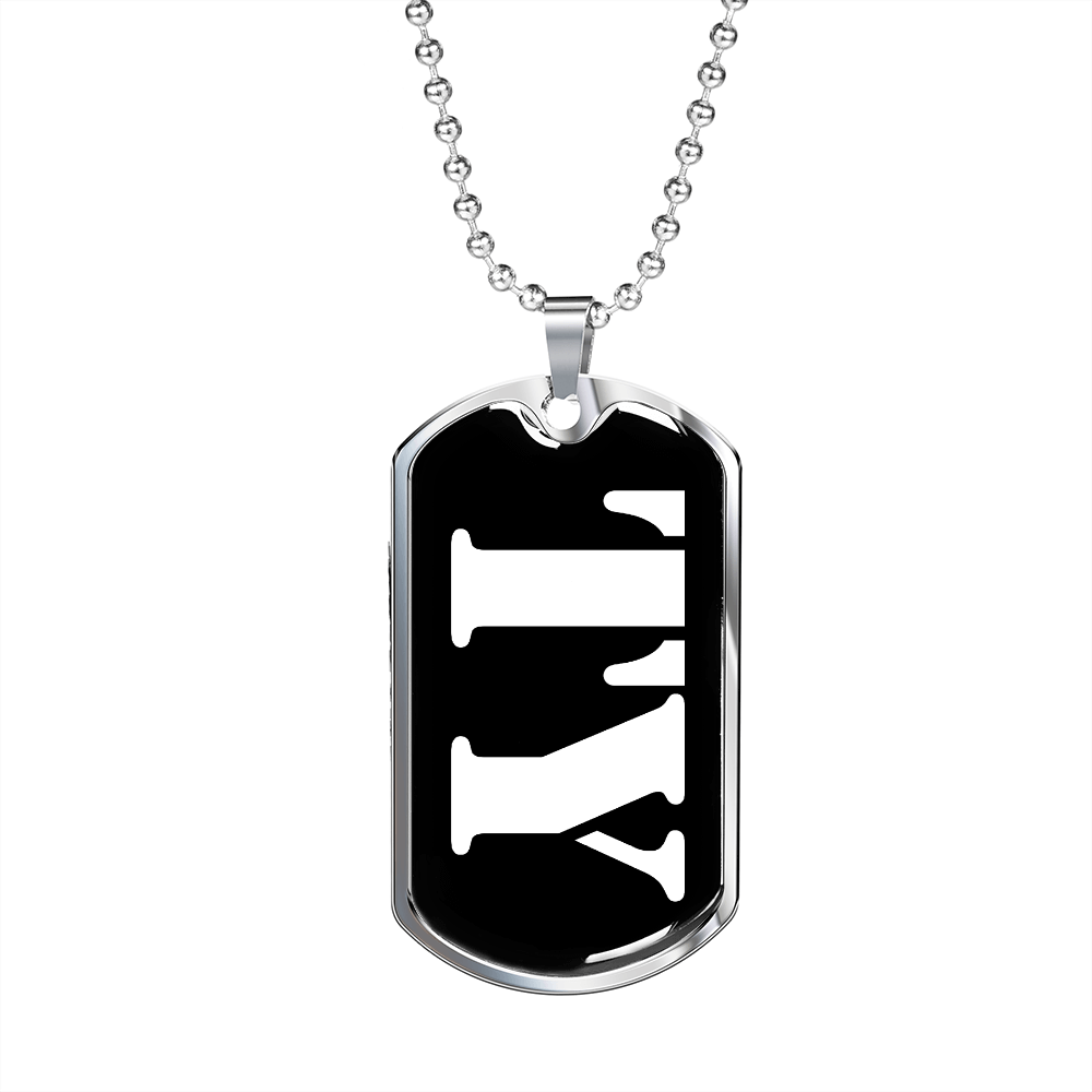 Ty v3 - Luxury Dog Tag Necklace