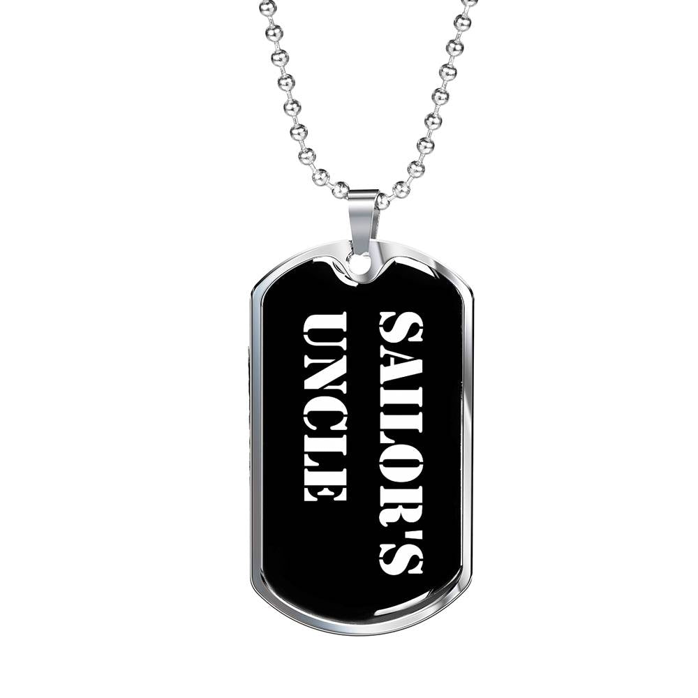 Sailor's Uncle v3 - Luxury Dog Tag Necklace
