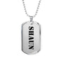 Shaun - Luxury Dog Tag Necklace