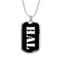 Hal v2 - Luxury Dog Tag Necklace