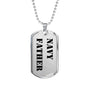 Navy Father - Luxury Dog Tag Necklace