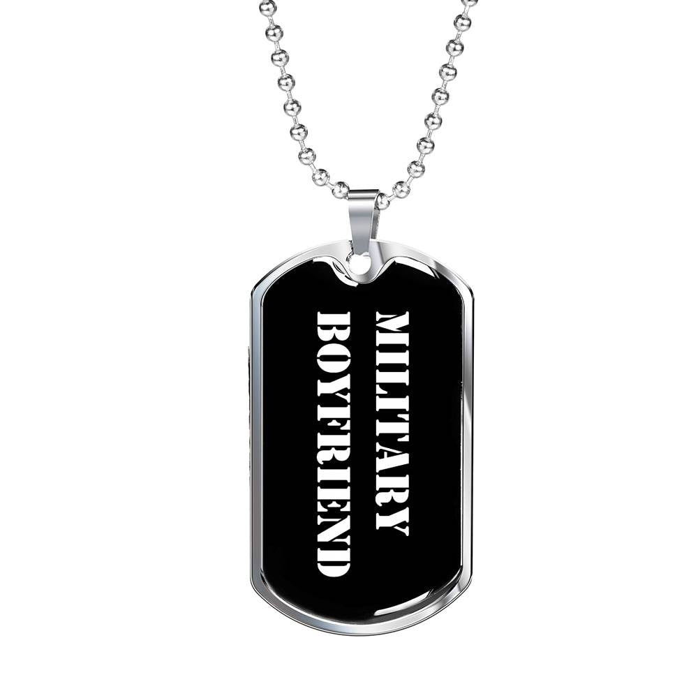 Military Boyfriend v3 - Luxury Dog Tag Necklace