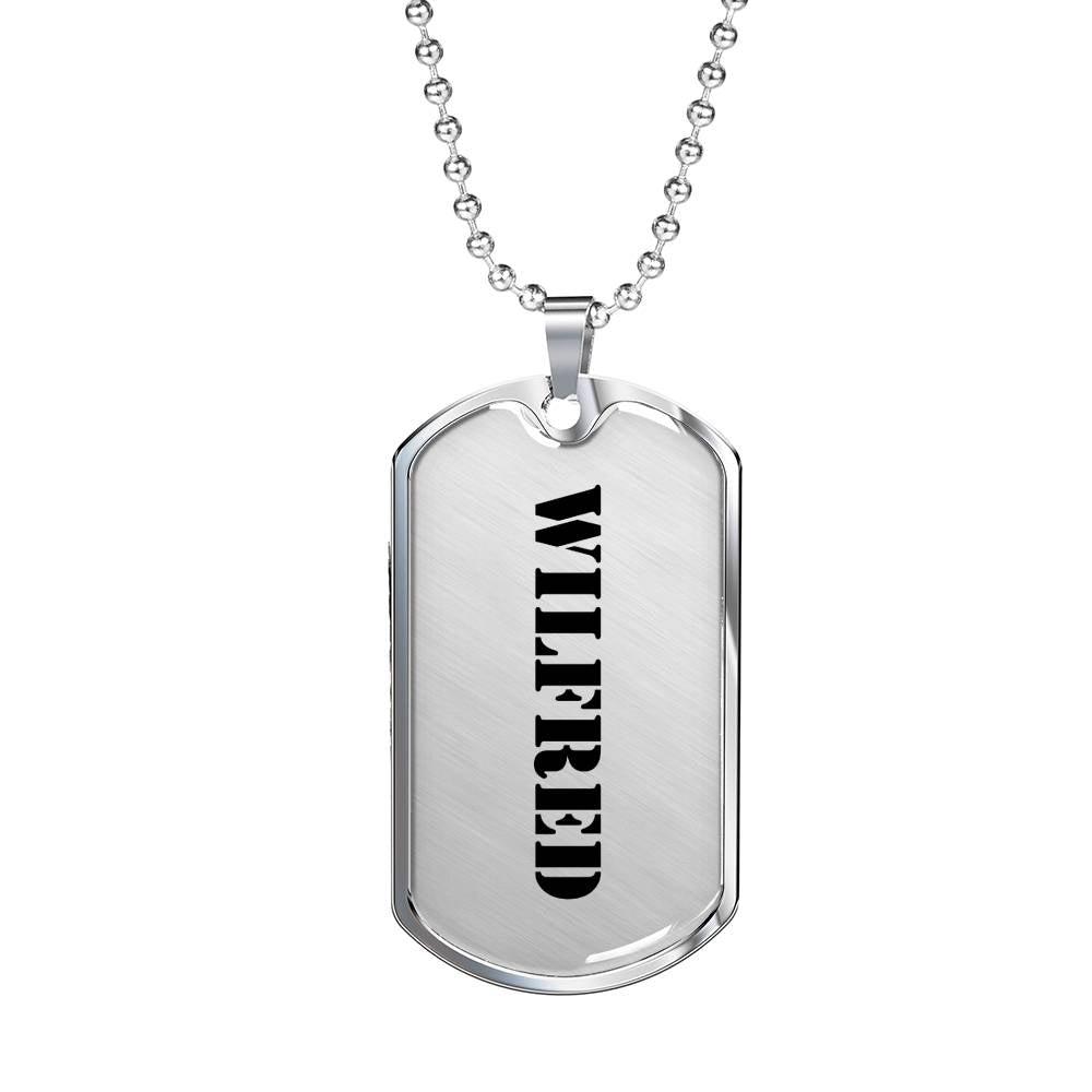 Wilfred - Luxury Dog Tag Necklace
