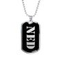 Ned v3 - Luxury Dog Tag Necklace