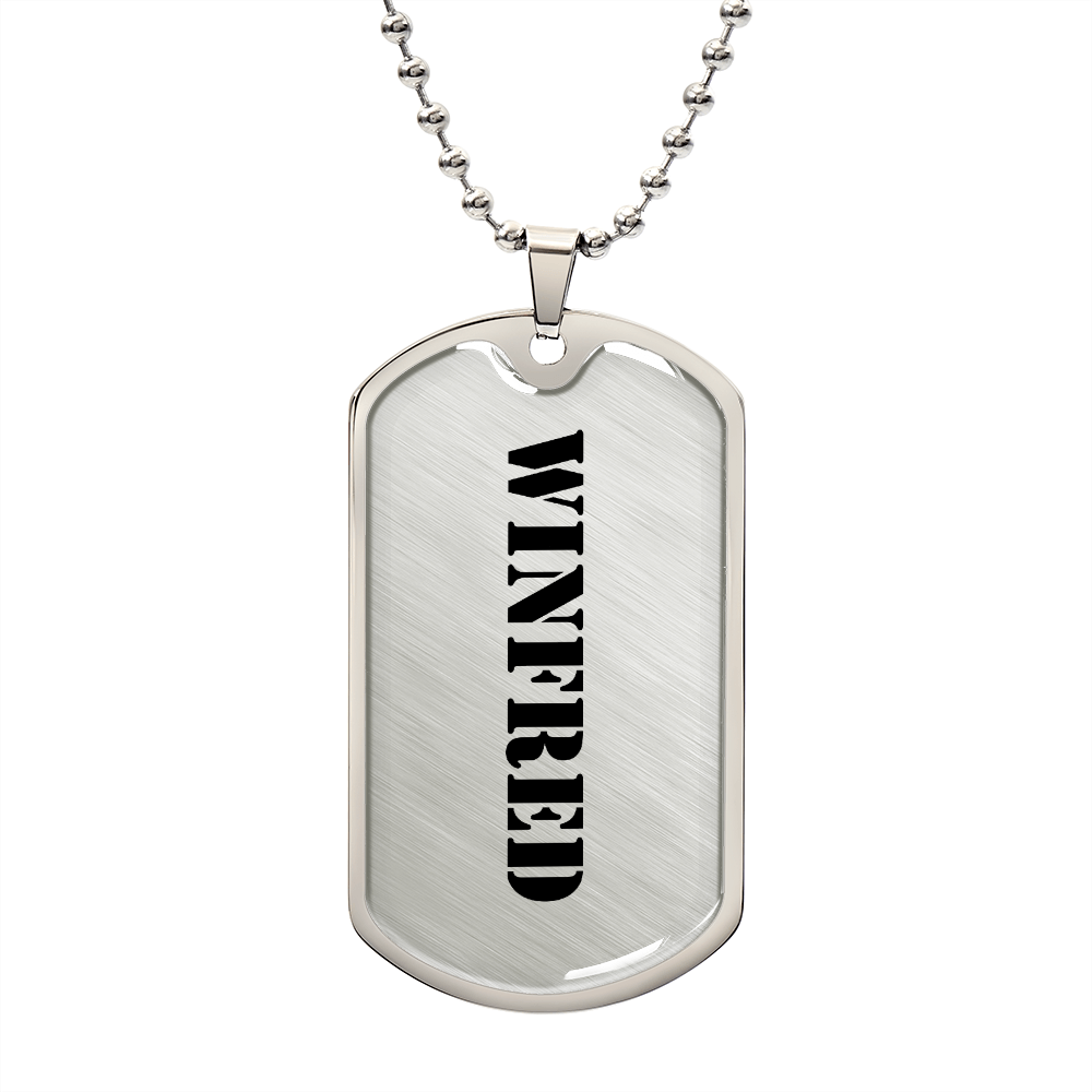 Winfred - Luxury Dog Tag Necklace