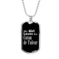 Coton de Tulear v2s - Luxury Dog Tag Necklace