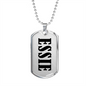Essie v01 - Luxury Dog Tag Necklace