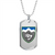 108th Mountain Assault Battalion (Ukraine) - Luxury Dog Tag Necklace
