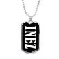 Inez v02 - Luxury Dog Tag Necklace