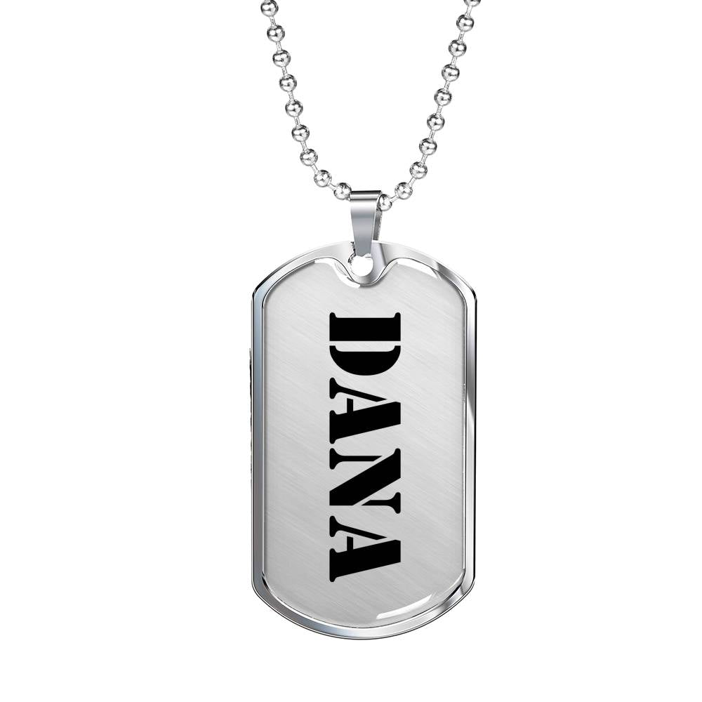 Dana - Luxury Dog Tag Necklace