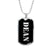 Dean v3 - Luxury Dog Tag Necklace