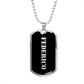 Federico v2 - Luxury Dog Tag Necklace