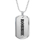 Robbie - Luxury Dog Tag Necklace