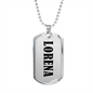 Lorena v01 - Luxury Dog Tag Necklace