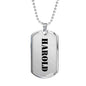 Harold - Luxury Dog Tag Necklace