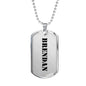 Brendan - Luxury Dog Tag Necklace