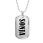 Sonja v01 - Luxury Dog Tag Necklace