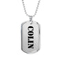 Colin - Luxury Dog Tag Necklace