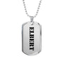 Elbert - Luxury Dog Tag Necklace