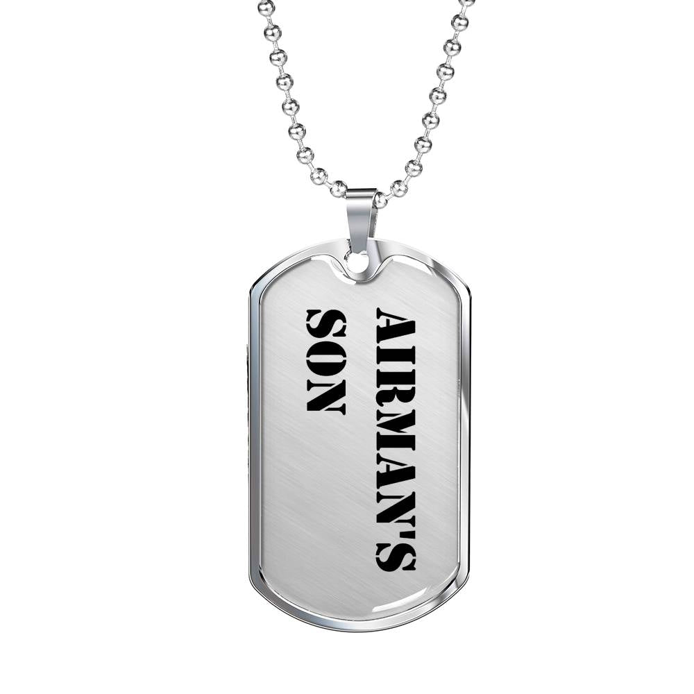 Airman's Son - Luxury Dog Tag Necklace