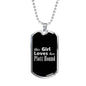 Plott Hound v2s - Luxury Dog Tag Necklace