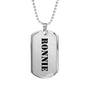 Ronnie - Luxury Dog Tag Necklace