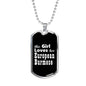 European Burmese v2 - Luxury Dog Tag Necklace