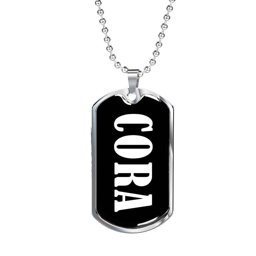 Cora v02 - Luxury Dog Tag Necklace