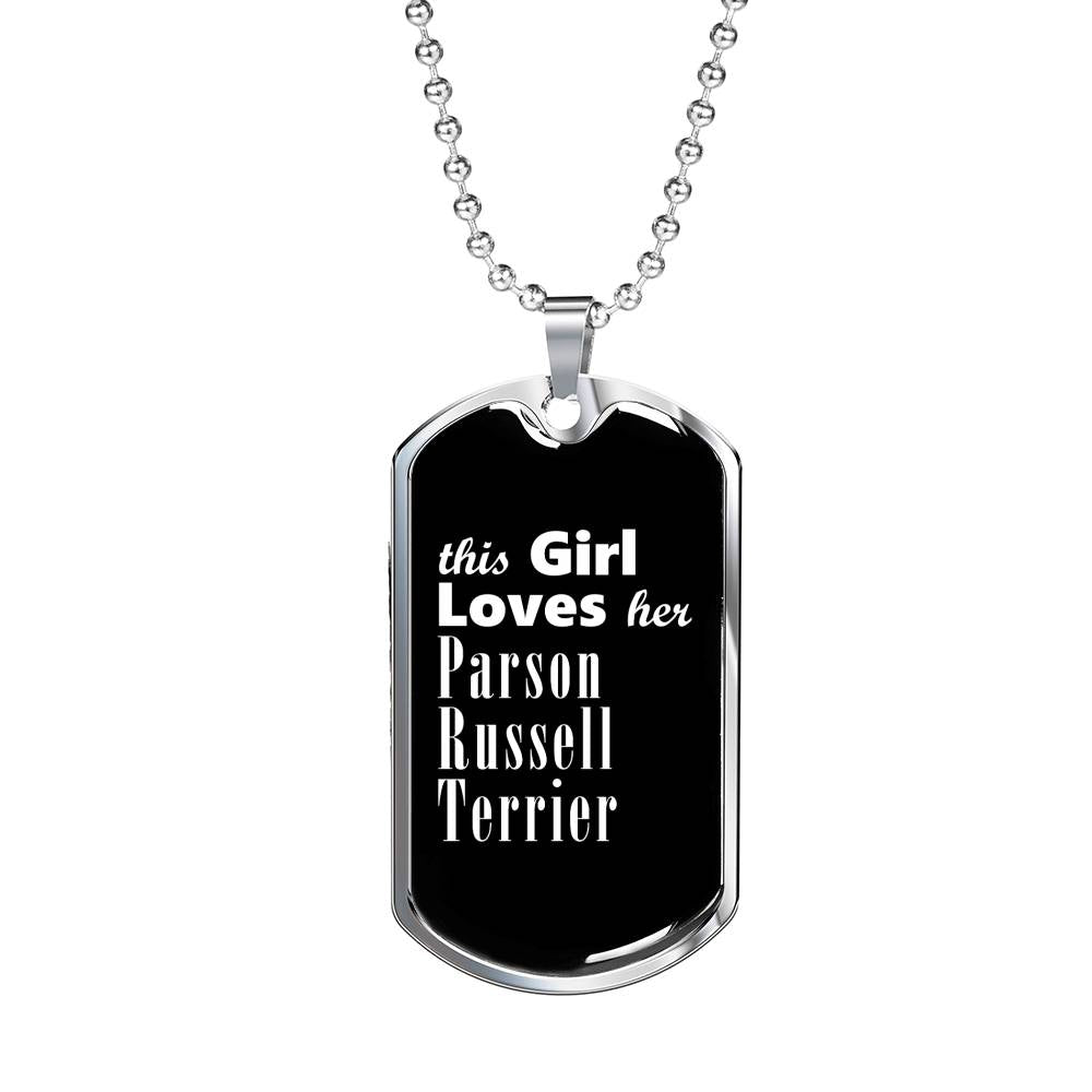 Parson Russell Terrier v2 - Luxury Dog Tag Necklace