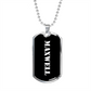 Maxwell v3 - Luxury Dog Tag Necklace