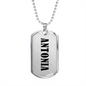 Antonia v01 - Luxury Dog Tag Necklace