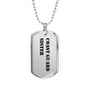 Coast Guard Sister - Luxury Dog Tag Necklace