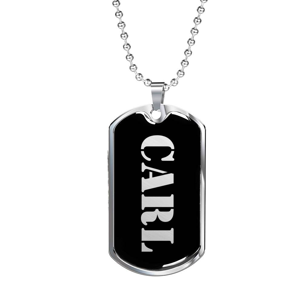 Carl v3 - Luxury Dog Tag Necklace
