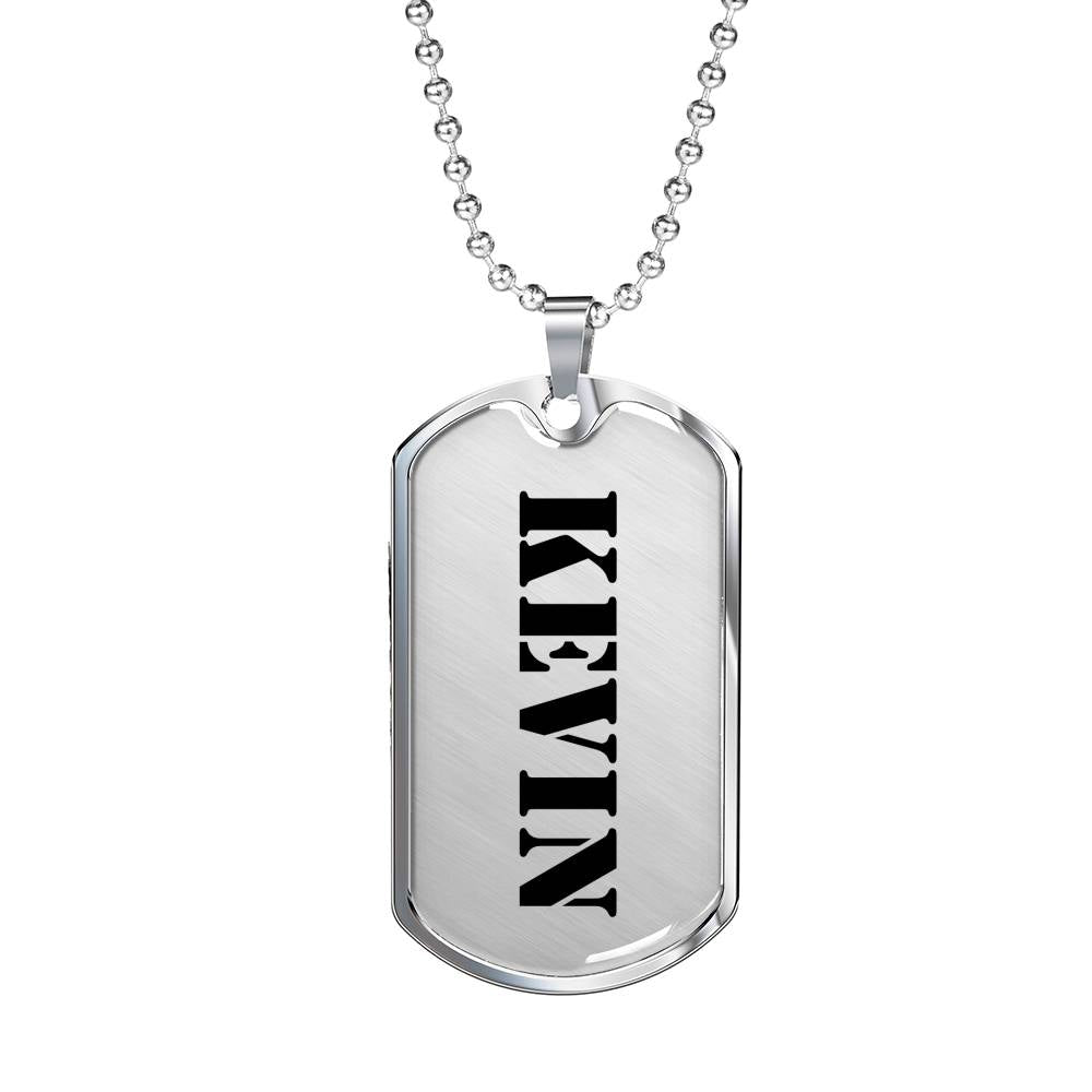 Kevin - Luxury Dog Tag Necklace