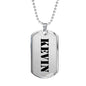 Kevin - Luxury Dog Tag Necklace