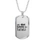 Saluki - Luxury Dog Tag Necklace