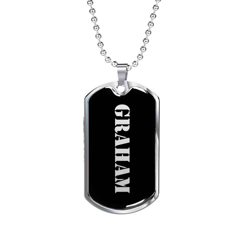 Graham v3 - Luxury Dog Tag Necklace