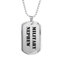 Military Nephew - Luxury Dog Tag Necklace