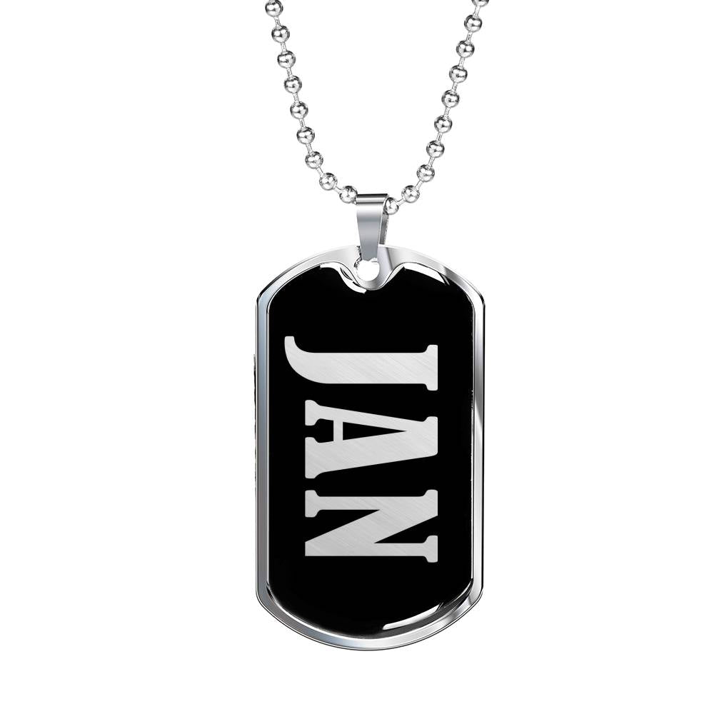Jan v01s - Luxury Dog Tag Necklace
