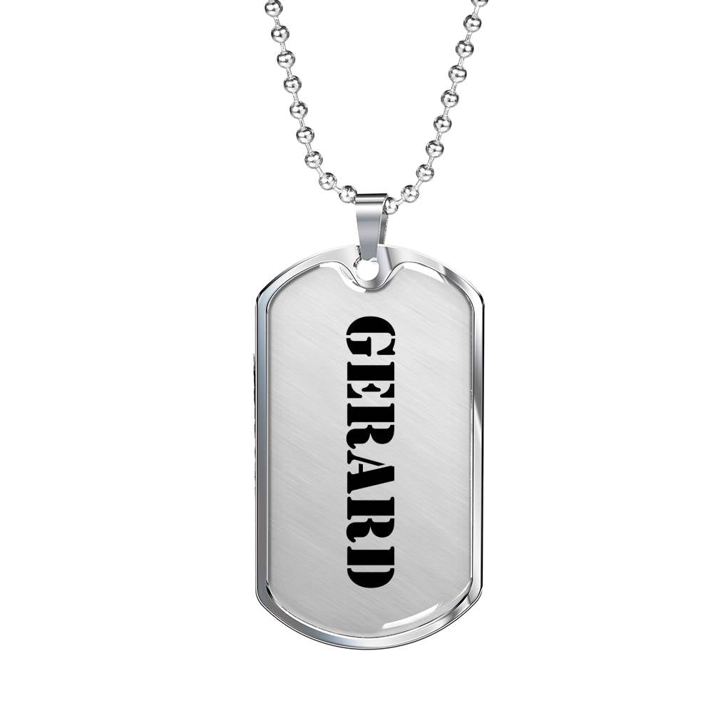 Gerard - Luxury Dog Tag Necklace