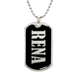 Rena v02 - Luxury Dog Tag Necklace