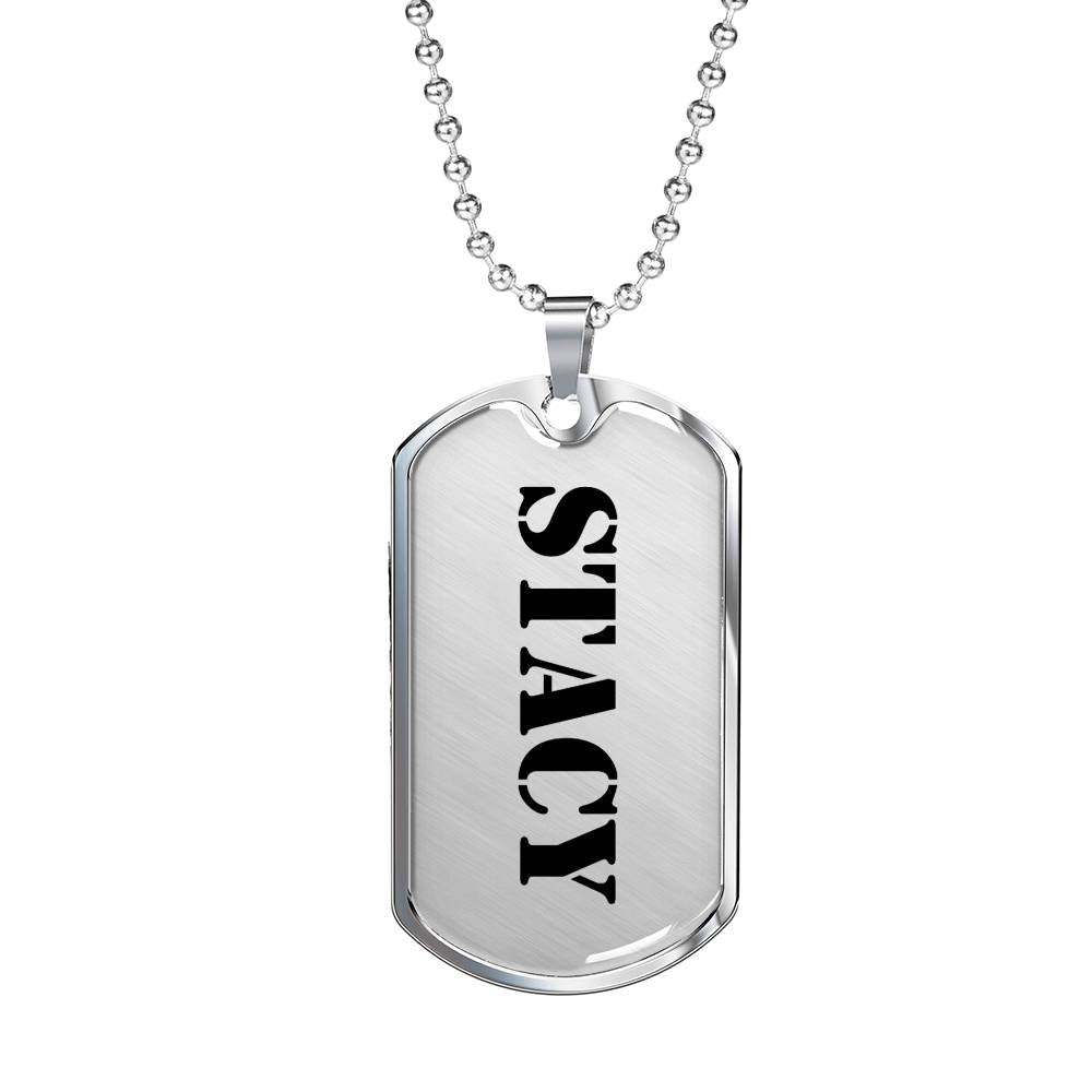 Stacy - Luxury Dog Tag Necklace