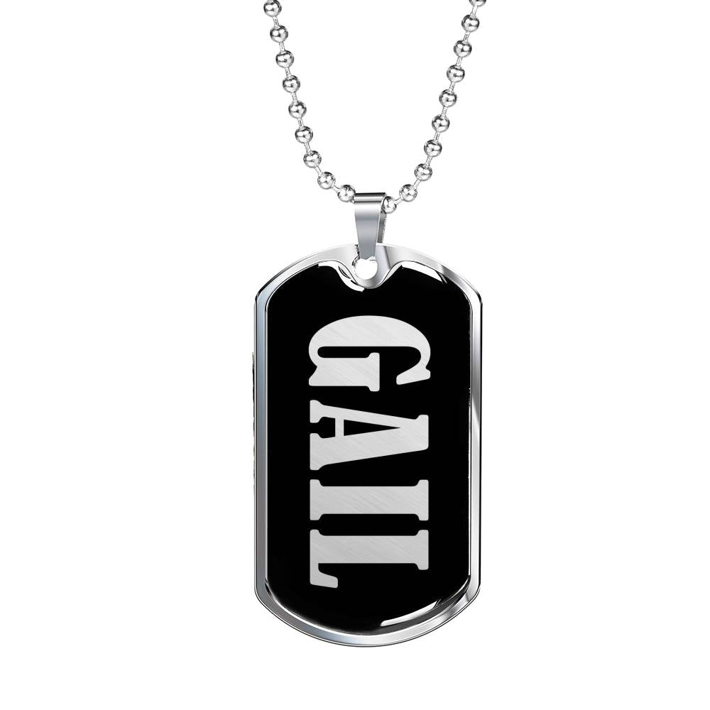 Gail v01s - Luxury Dog Tag Necklace