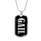 Gail v01s - Luxury Dog Tag Necklace