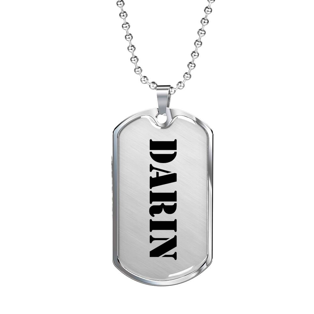 Darin - Luxury Dog Tag Necklace