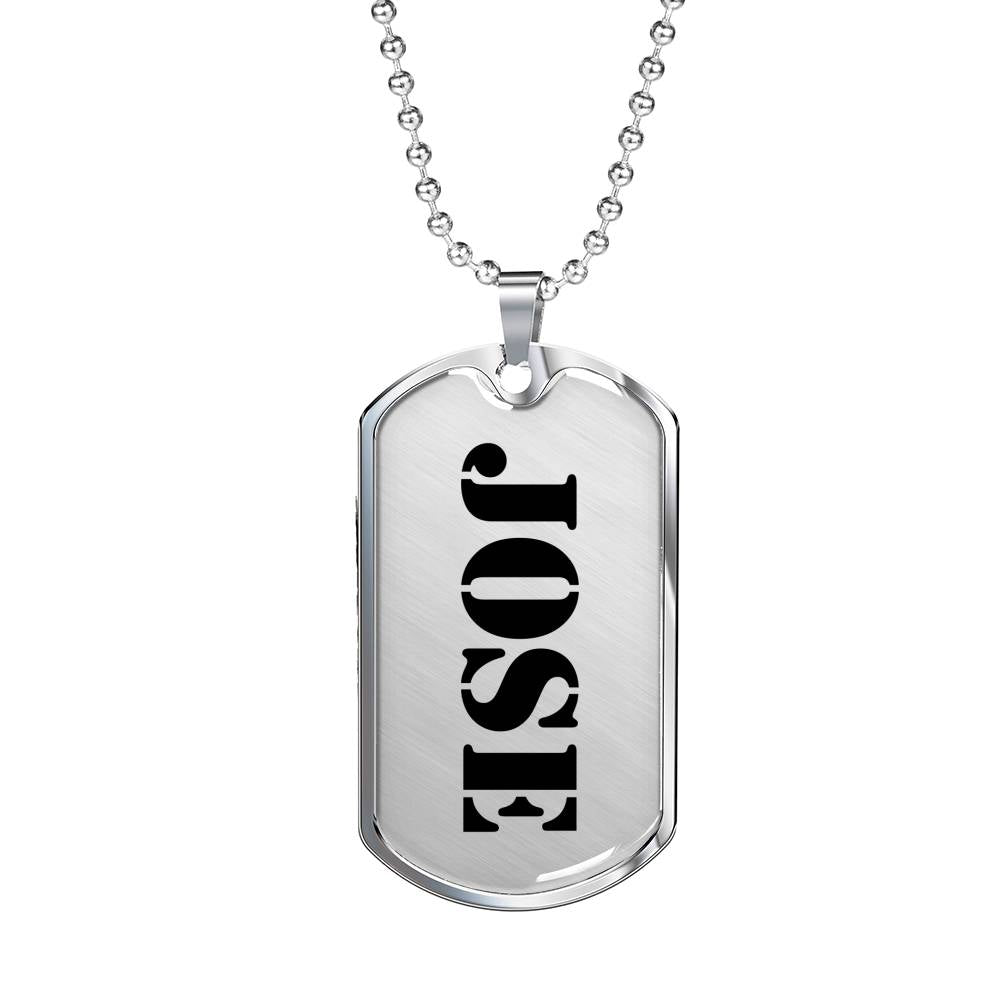 Jose - Luxury Dog Tag Necklace