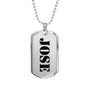 Jose - Luxury Dog Tag Necklace
