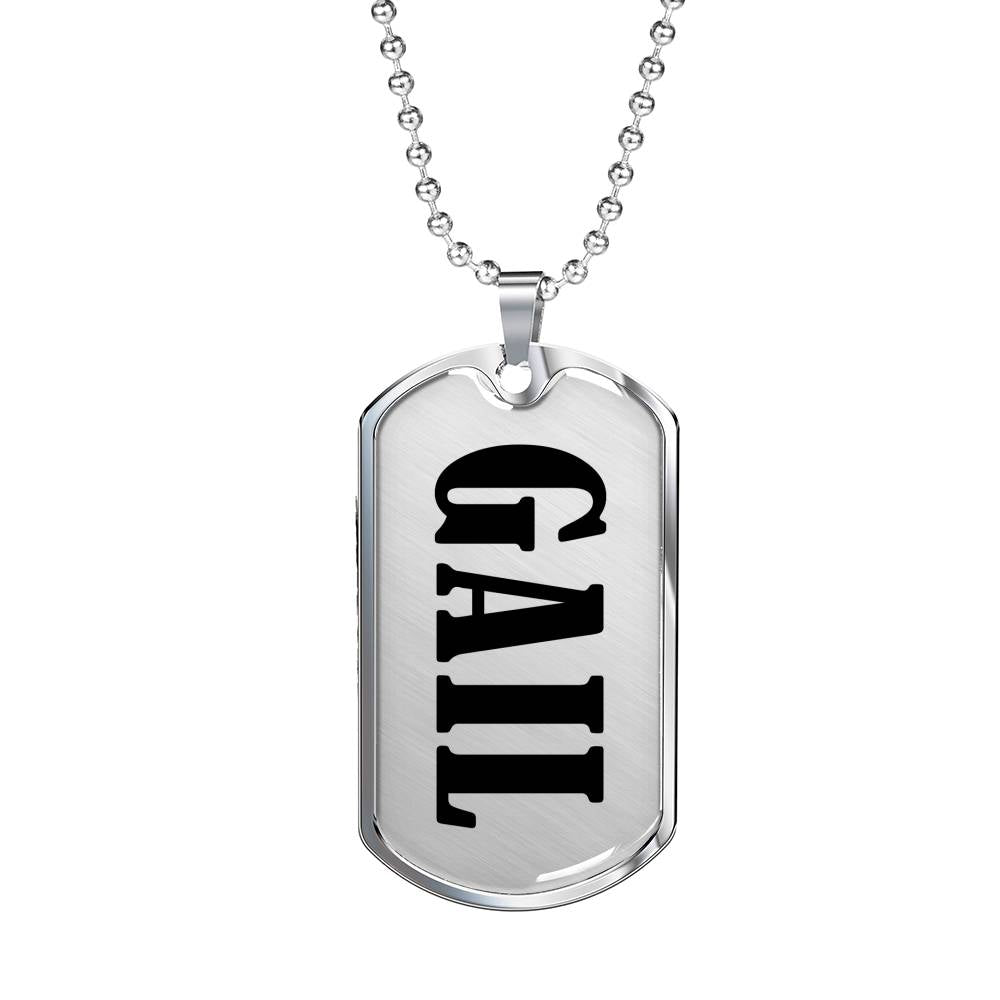 Gail v01 - Luxury Dog Tag Necklace
